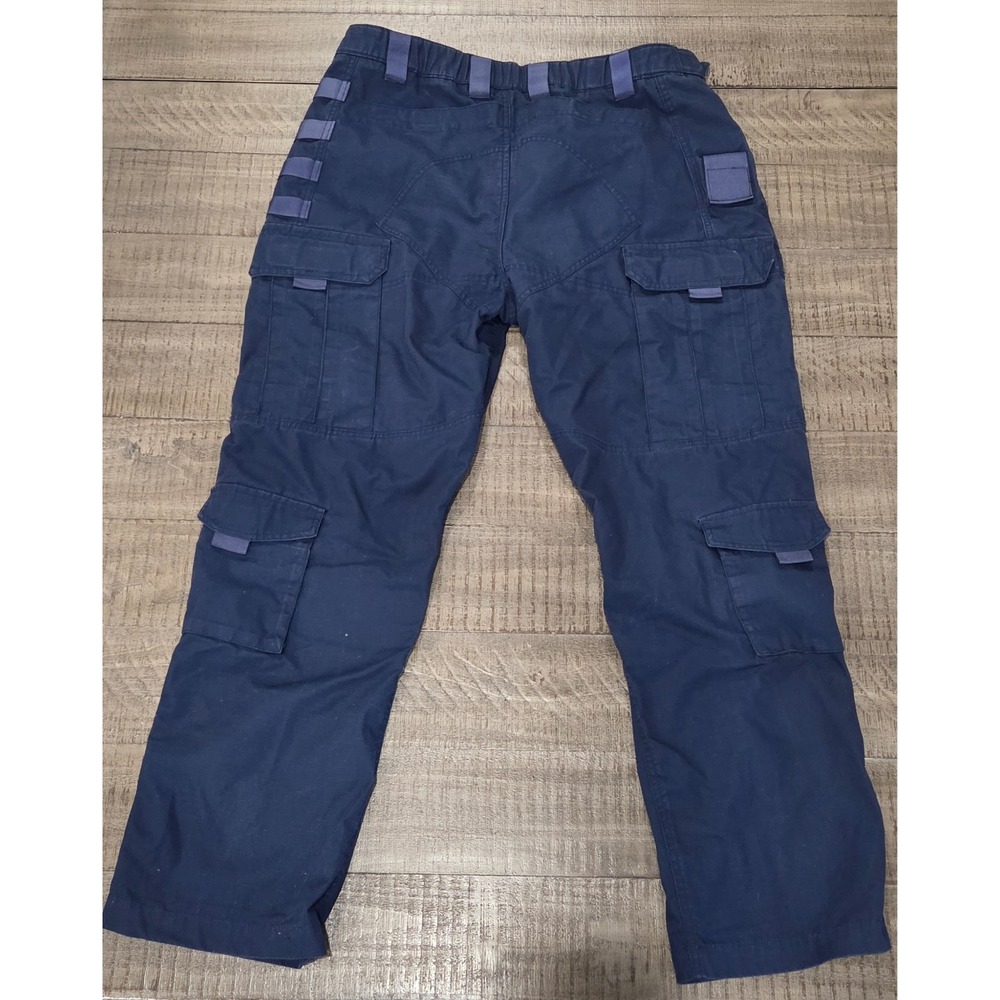 Free Soldier Mens Tactical Outdoor Hiking Cargo Pants Navy Blue 34x30